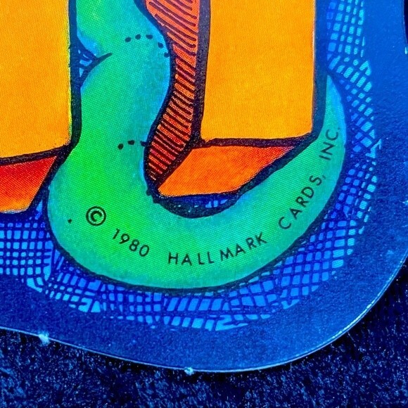 Vtg 80s Happy Halloween Decor Skeleton Bat Frankenstein Spider Web Snake Creepy - Picture 3 of 4